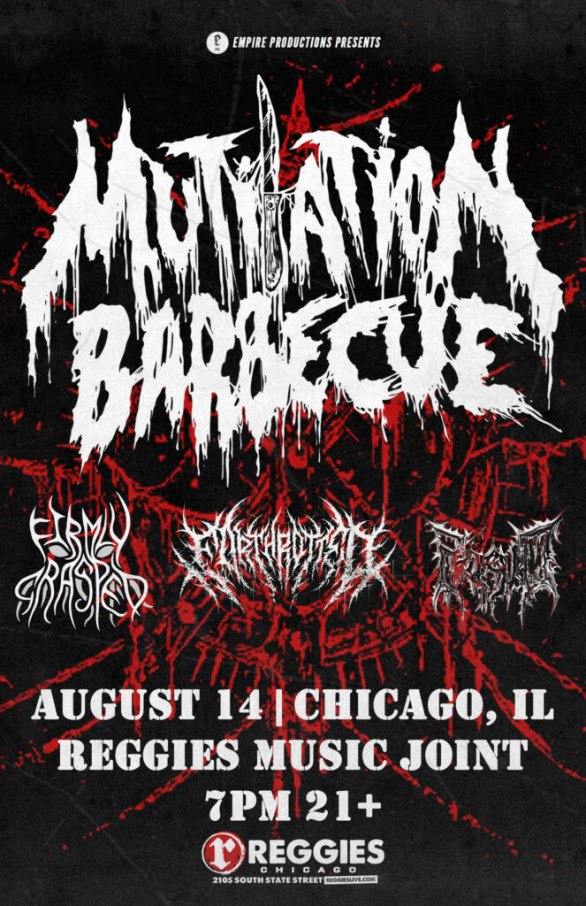MUTILATION BARBECUE, FIRMLY GRASPED, FRIGID