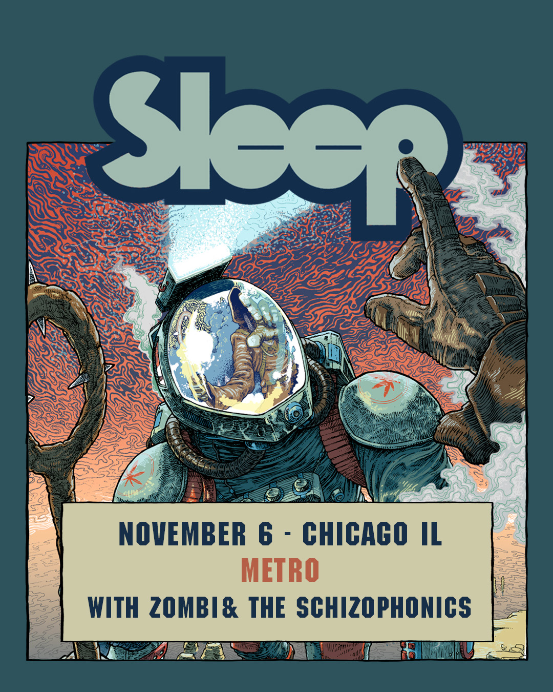 SLEEP, ZOMBI, THE SCHIZOPHONICS