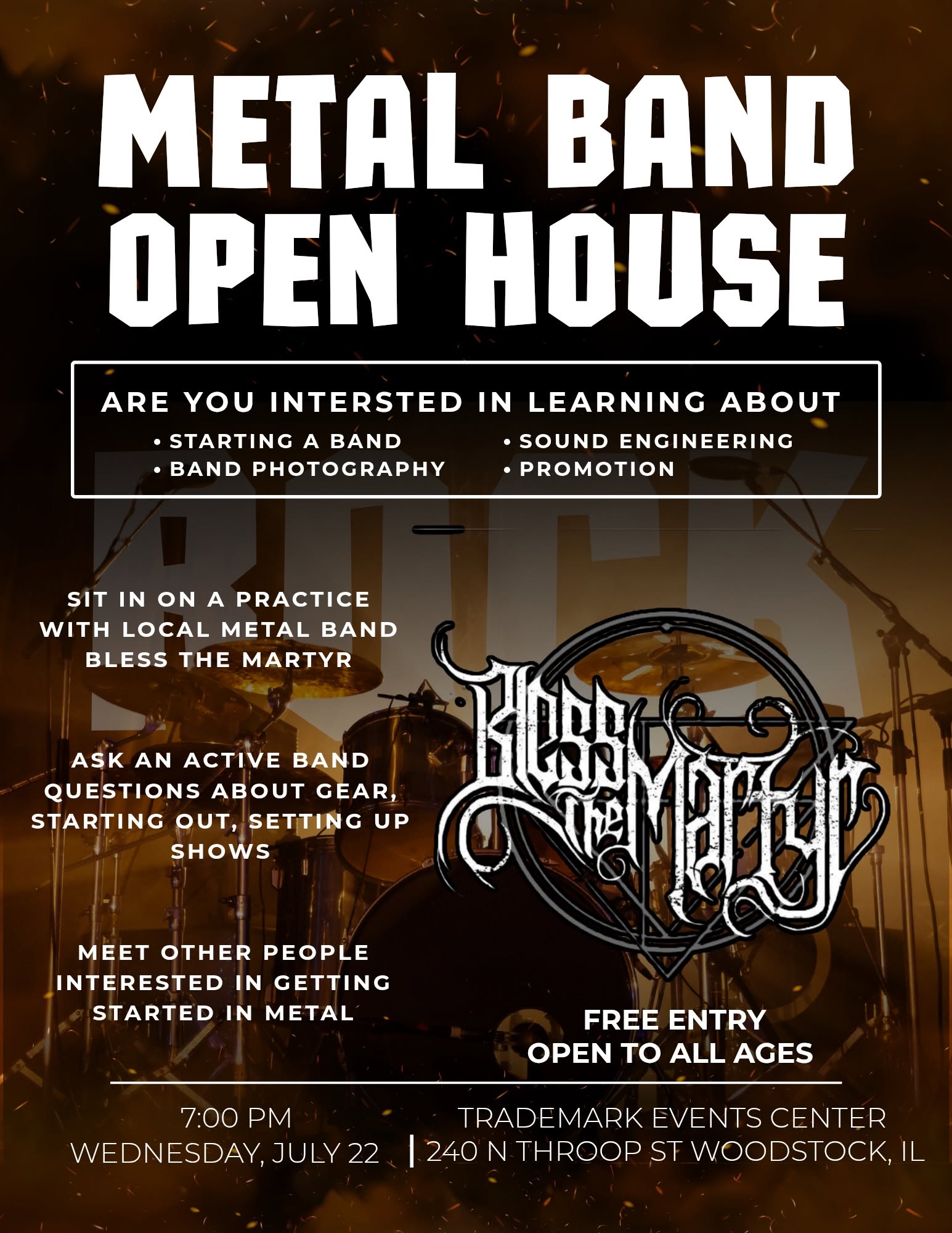 Metal Band Open House