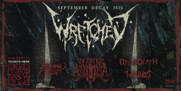 WRETCHED, REAPING ASMODEIA, OPIUM DEATH, BEHEADING THE ICON, WOUNDS