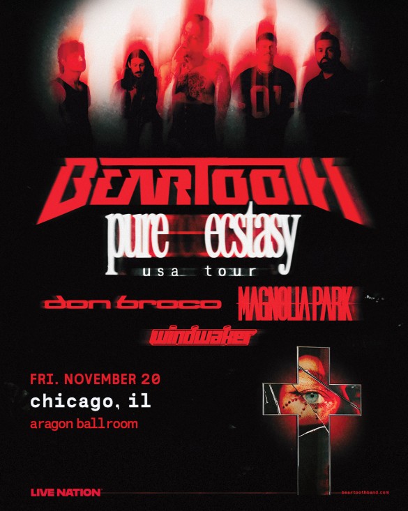 BEARTOOTH, DON BROCO, MAGNOLIA PARK, WINDWAKER
