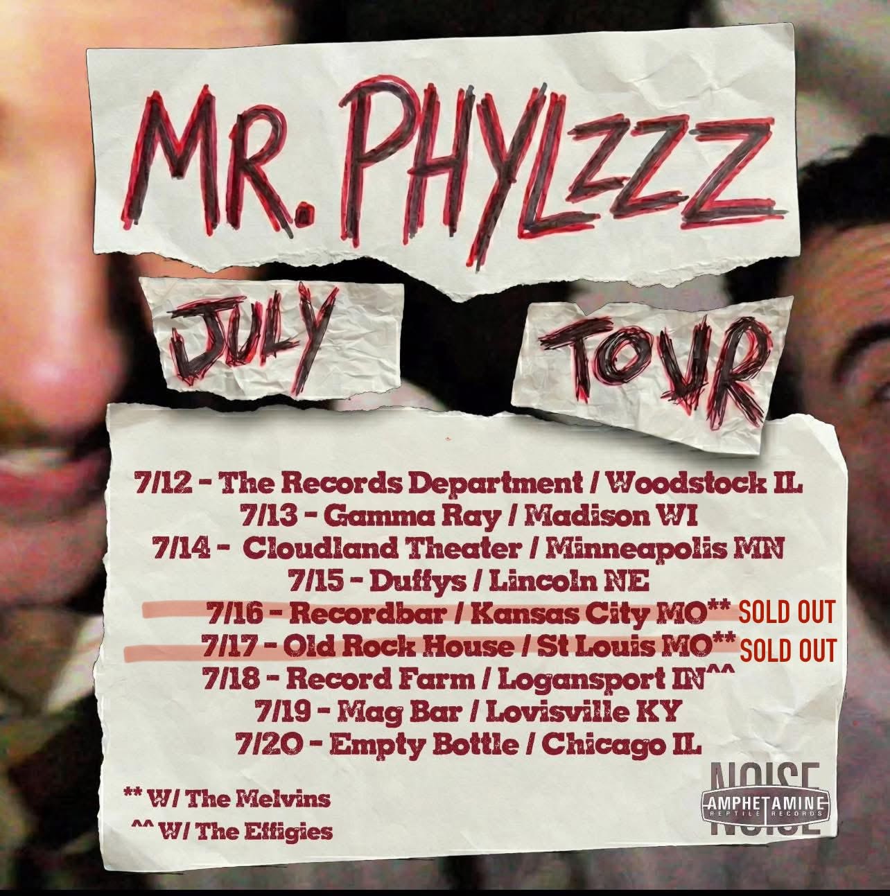 MR.PHYLZZZ, SCARLET DEMORE, ASTRAL HAND, CREDIT CARD