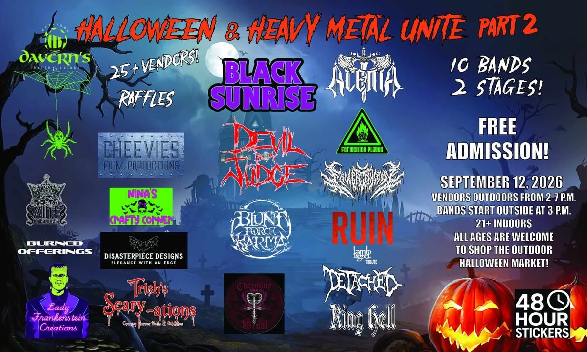 Halloween and Heavy Metal Unite Pt. II