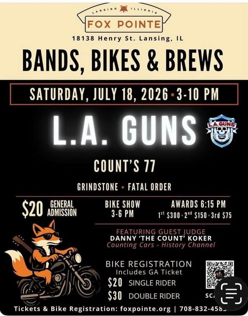 L.A GUNS, COUNT'S 77, FATAL ORDER, GRINDSTONE