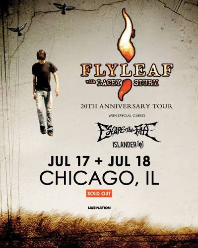 FLYLEAF, ESCAPE THE FATE, ISLANDER