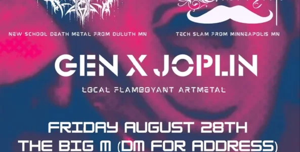 TORMENT, XKWIZITE, GEN X JOPLIN, PLEASANTRIES
