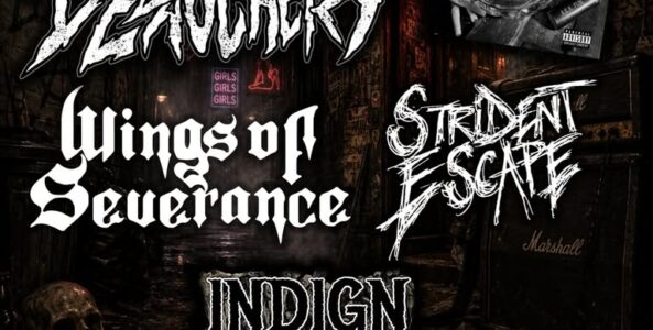 WINGS OF SEVERANCE, STRIDENT, ESCAPE INDIGN