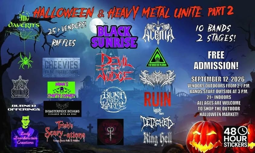 Halloween and Heavy Metal Unite Pt. II