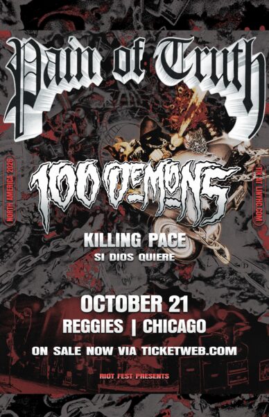 PAIN OF TRUTH,100 DEMONS, SHATTERED REALM, KILLING PACE