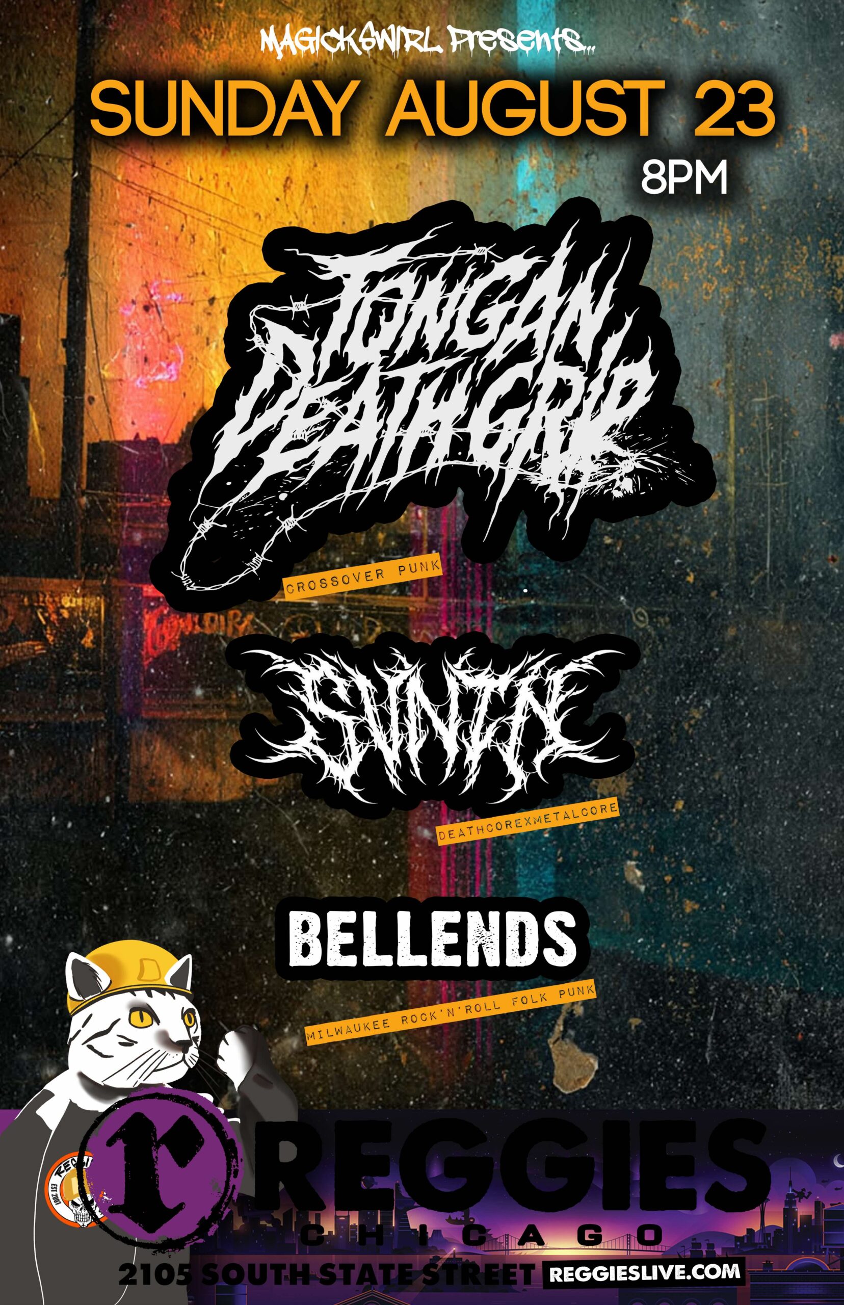 TONGAN DEATH GRIP, BELLENDS, SVNTN