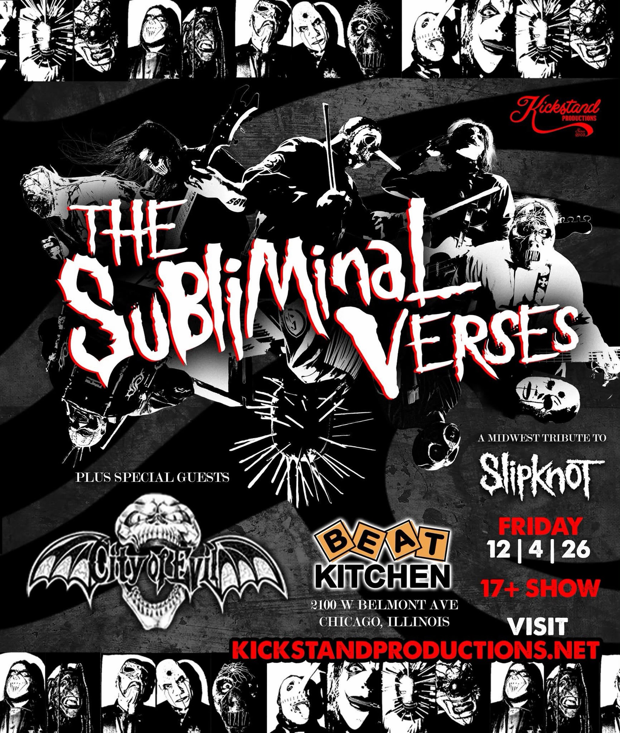 SUBLIMINAL VERSES,  CITY OF EVIL