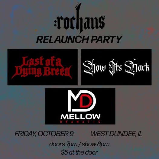 LAST OF A DYING BREED, NOW ITS DARK, MELLOWDRAMATIC