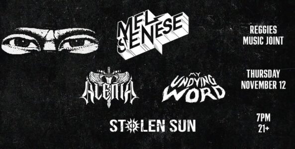 ALENIA, STOLEN SUN, MY UNDYING WORD, MEL SENESE