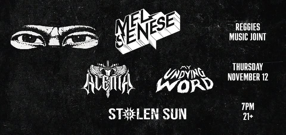ALENIA, STOLEN SUN, MY UNDYING WORD, MEL SENESE