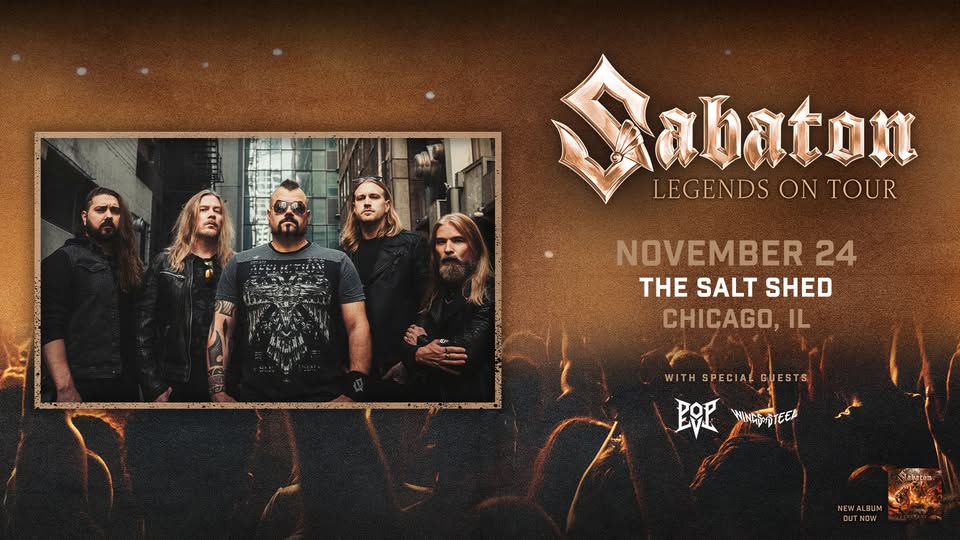 SABATON, POP EVIL, WINGS OF STEEL
