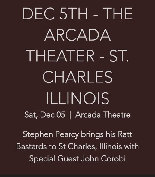 STEPHEN PEARCY, JOHN CORABI