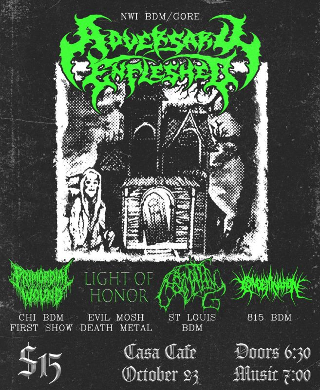 ADVERSARY, ENFLESHED, COAGULATING, LIGHT OF HONOR, PRIMORDIAL WOUND, CONDEMNATION