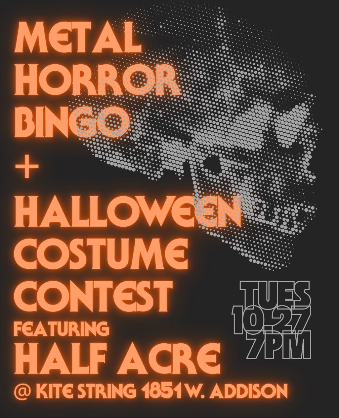 Metal Horror Bingo