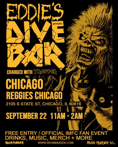 Eddie's Dive Bar & free bus ride to Iron Maiden