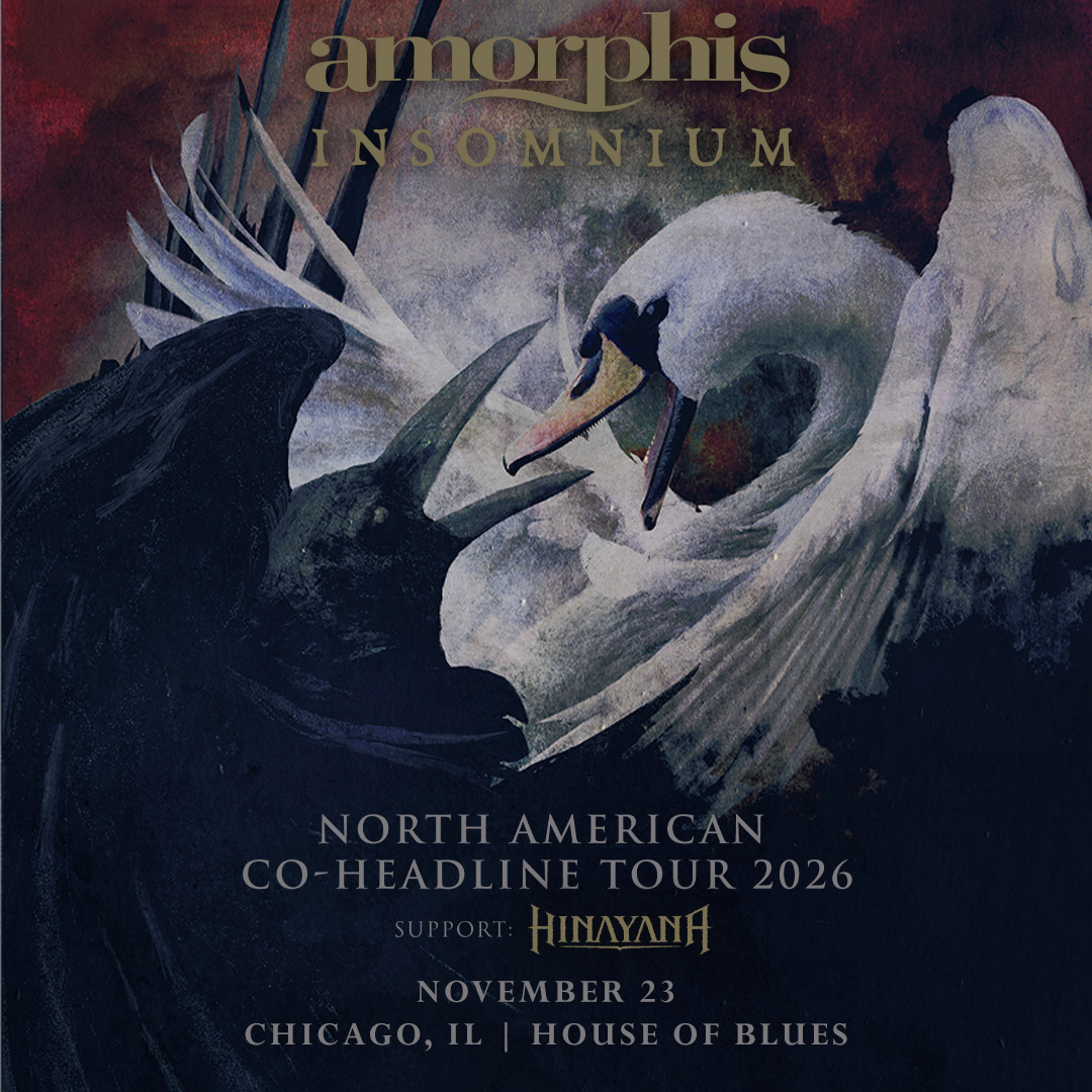 AMORPHIS, INSOMNIUM, HINAYANA