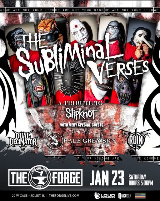 THE SUBLIMINAL VERSES, PALE GREY SKY, RUIN, DUAL DECIMATOR