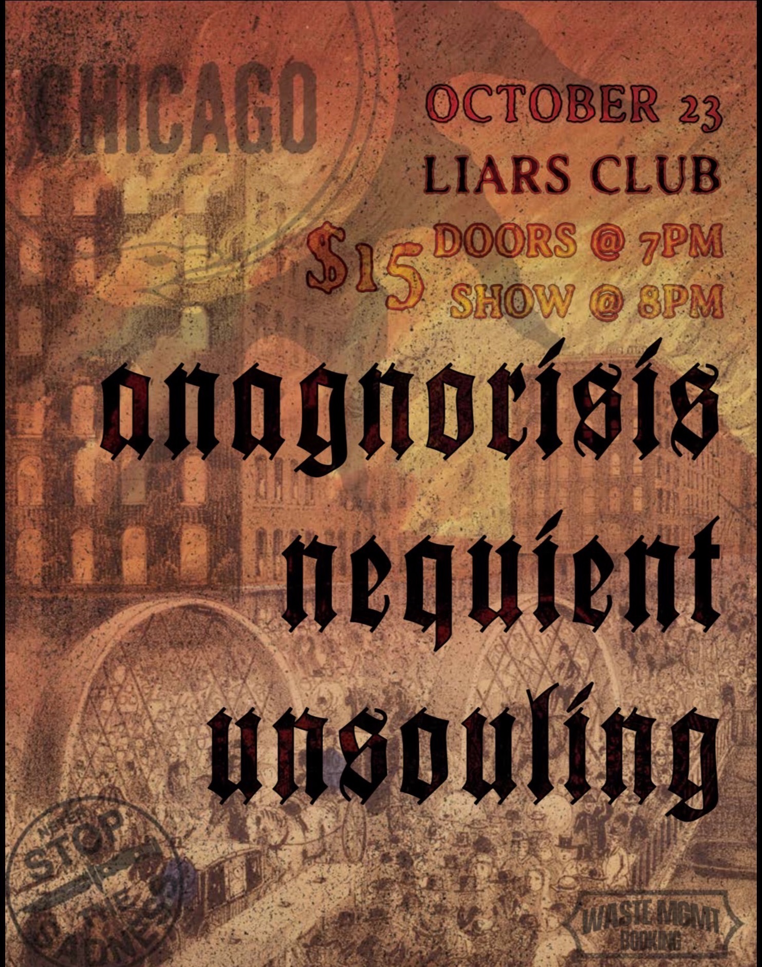 ANAGNORISIS, NEQUIENT, UNSOULING