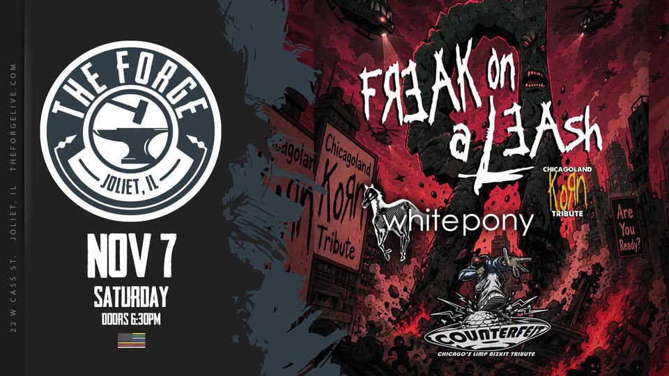 FREAK ON A LEASH, WHITE PONY, COUNTERFEIT