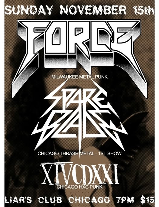 FORCE, SPARE BLADE, XIVCDXXI