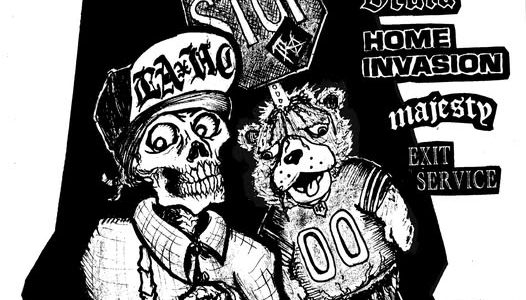 ROTTING OUT, FUERZA BRUTA, HOME INVASION, MAJESTY, EXIT SERVICE