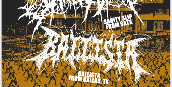SANITY SLIP, BALLISTA TRAUMATIZAT1ON, SPARE NO MERCY, CHOICE NOISE