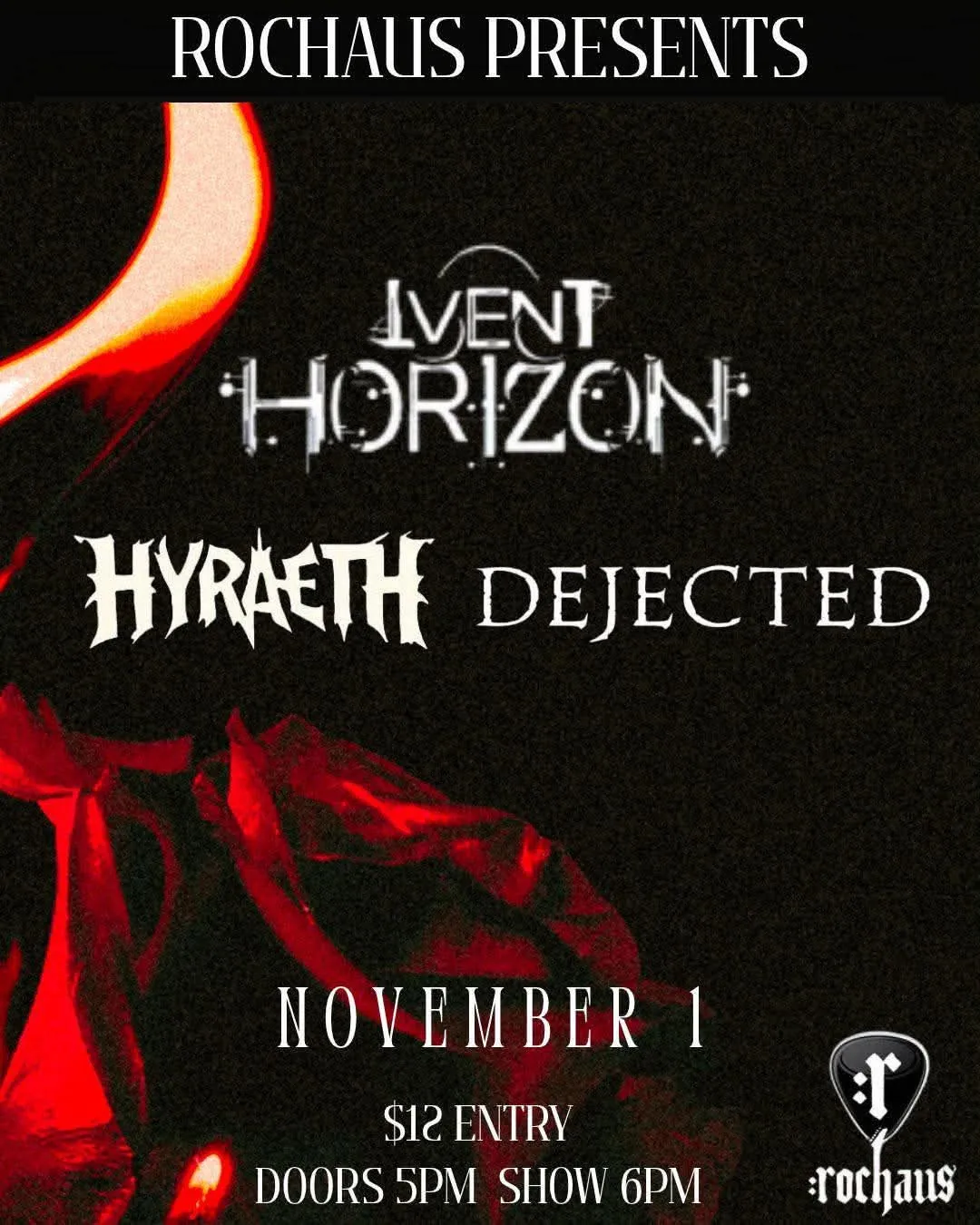 IVENT HORIZON, DEJECTED, HYRAETH